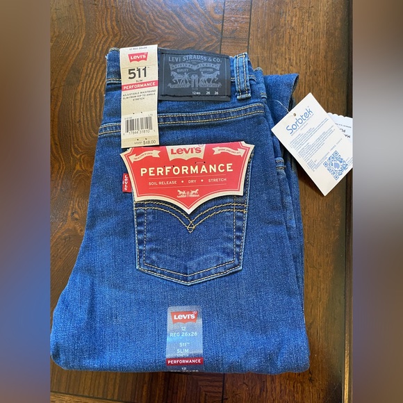 Boys Levi’s 511 Slim - Picture 1 of 3